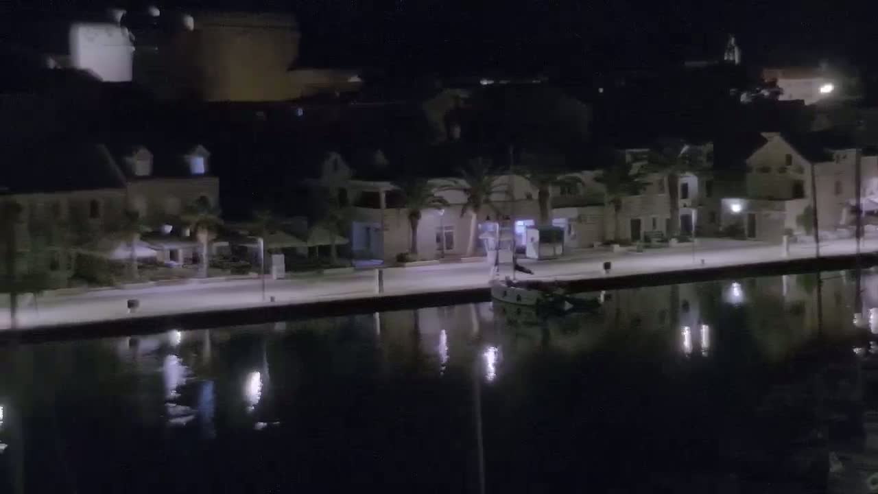 Otok Hvar Island ,Vrboska Village & ACI Port Vrboska Live Cam - Vrboska, Jelsa, Split-Dalmatia, Croatia