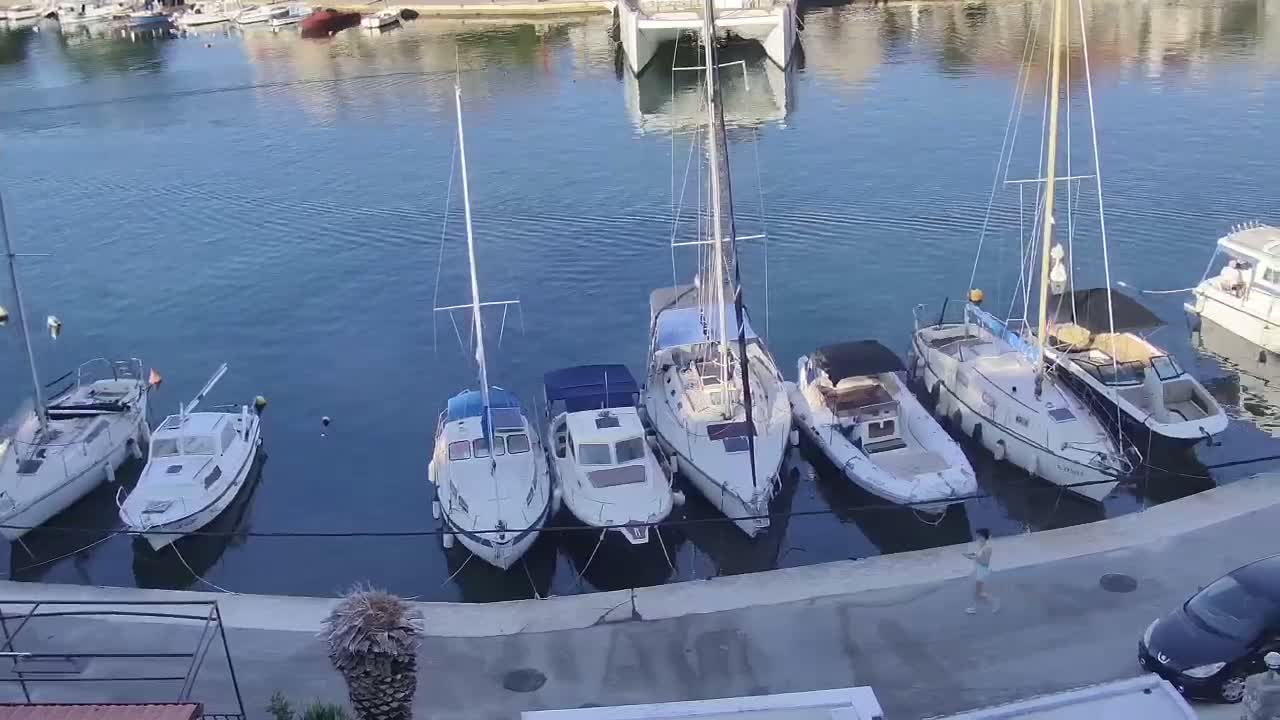 Otok Hvar Island ,Vrboska Village & ACI Port Vrboska Live Cam - Vrboska, Jelsa, Split-Dalmatia, Croatia