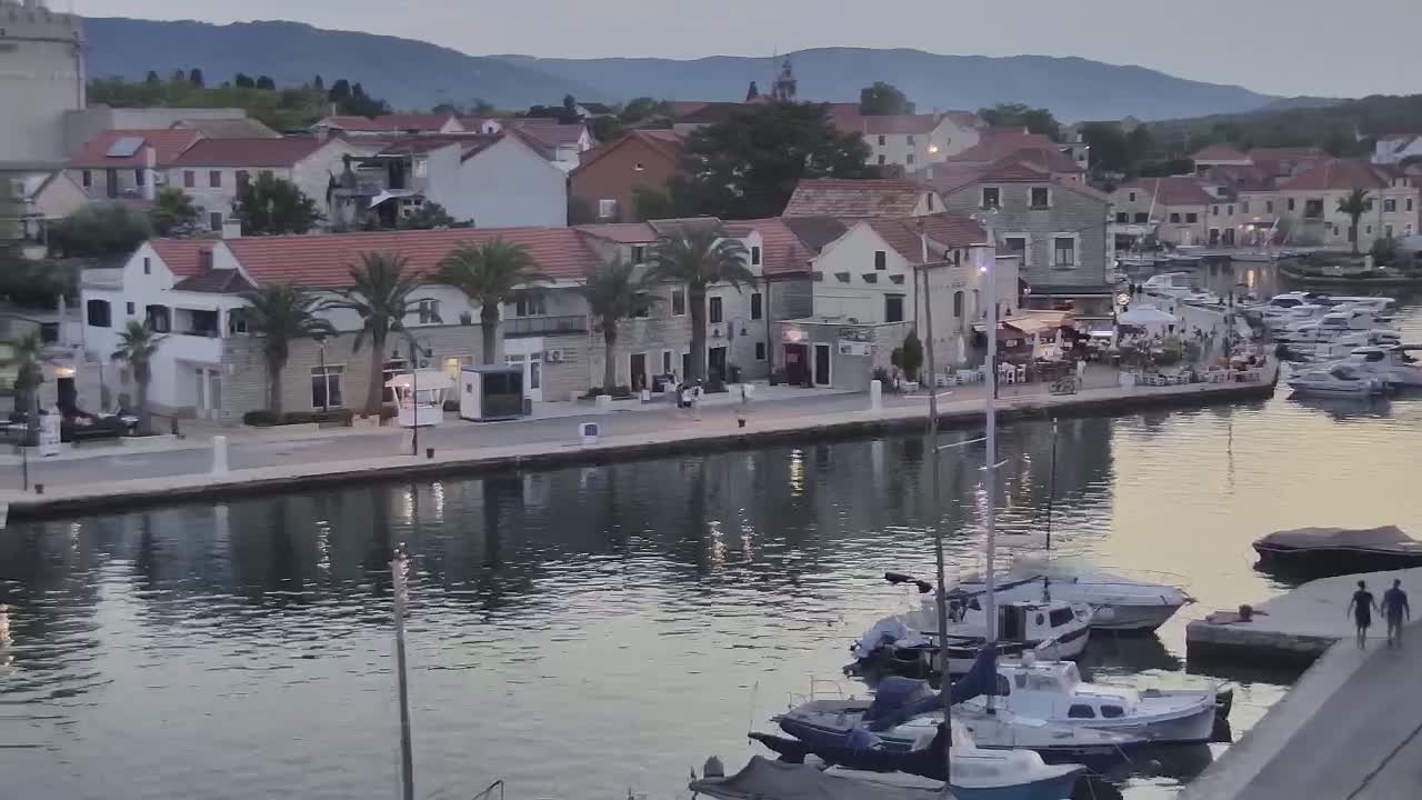 Otok Hvar Island ,Vrboska Village & ACI Port Vrboska Live Cam - Vrboska, Jelsa, Split-Dalmatia, Croatia