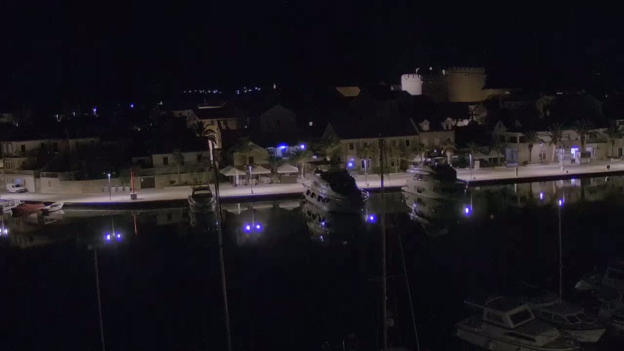 Otok Hvar Island ,Vrboska Village & ACI Port Vrboska Live Cam - Vrboska, Jelsa, Split-Dalmatia, Croatia