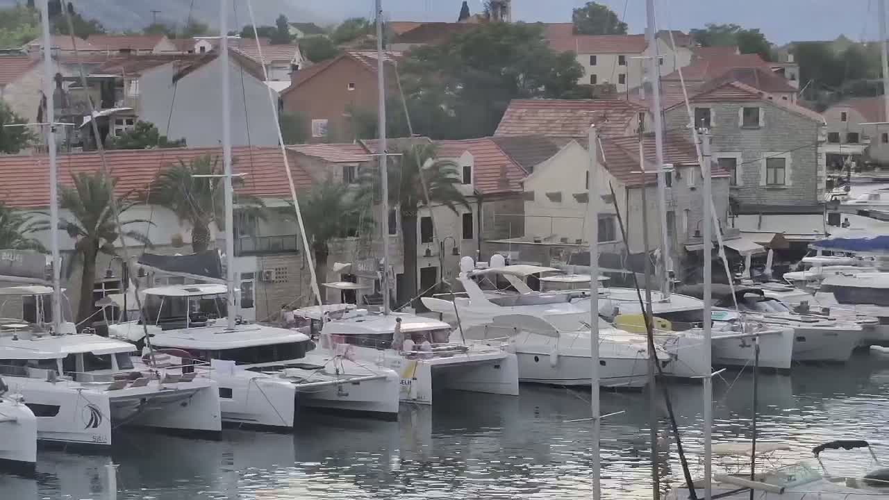 Otok Hvar Island ,Vrboska Village & ACI Port Vrboska Live Cam - Vrboska, Jelsa, Split-Dalmatia, Croatia