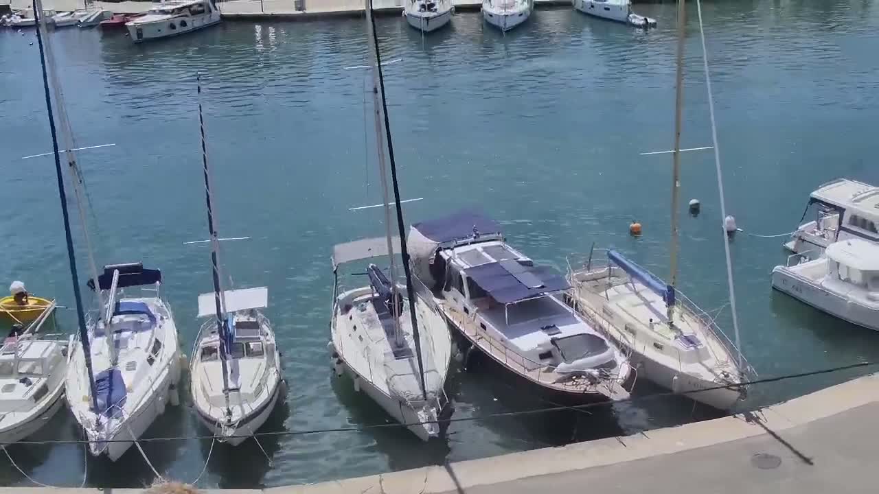 Otok Hvar Island ,Vrboska Village & ACI Port Vrboska Live Cam - Vrboska, Jelsa, Split-Dalmatia, Croatia