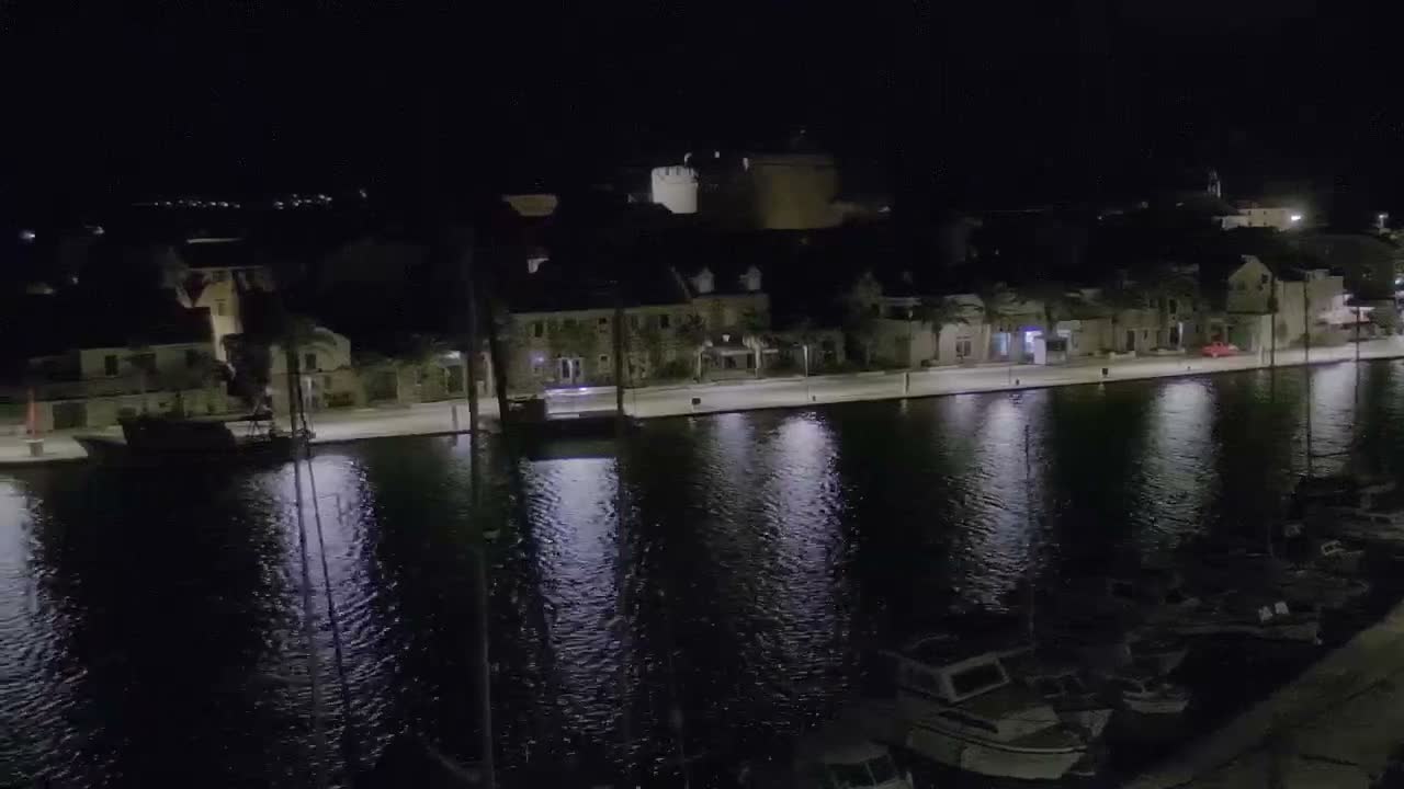 Otok Hvar Island ,Vrboska Village & ACI Port Vrboska Live Cam - Vrboska, Jelsa, Split-Dalmatia, Croatia