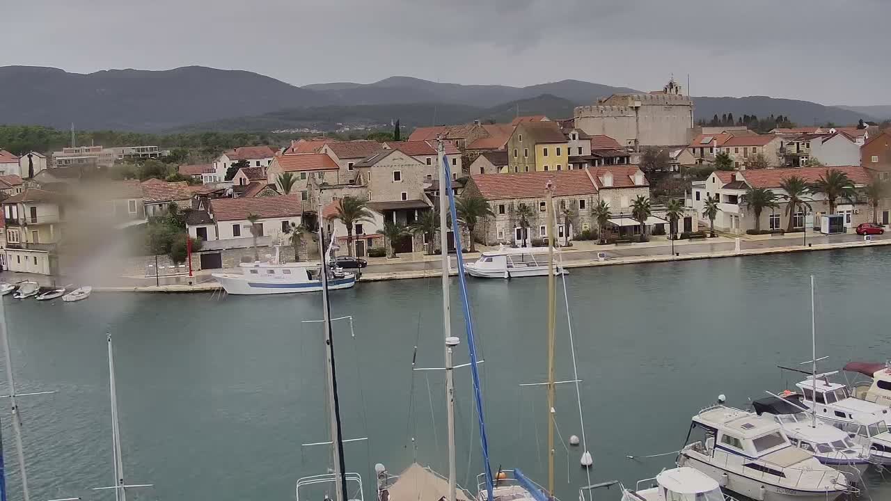 Otok Hvar Island ,Vrboska Village & ACI Port Vrboska Live Cam - Vrboska, Jelsa, Split-Dalmatia, Croatia
