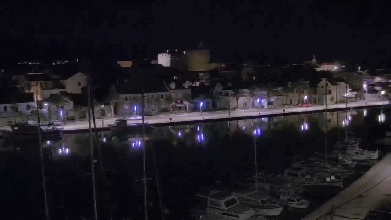 Otok Hvar Island ,Vrboska Village & ACI Port Vrboska Live Cam - Vrboska, Jelsa, Split-Dalmatia, Croatia