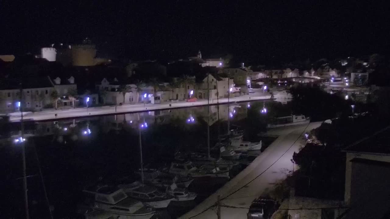 Otok Hvar Island ,Vrboska Village & ACI Port Vrboska Live Cam - Vrboska, Jelsa, Split-Dalmatia, Croatia