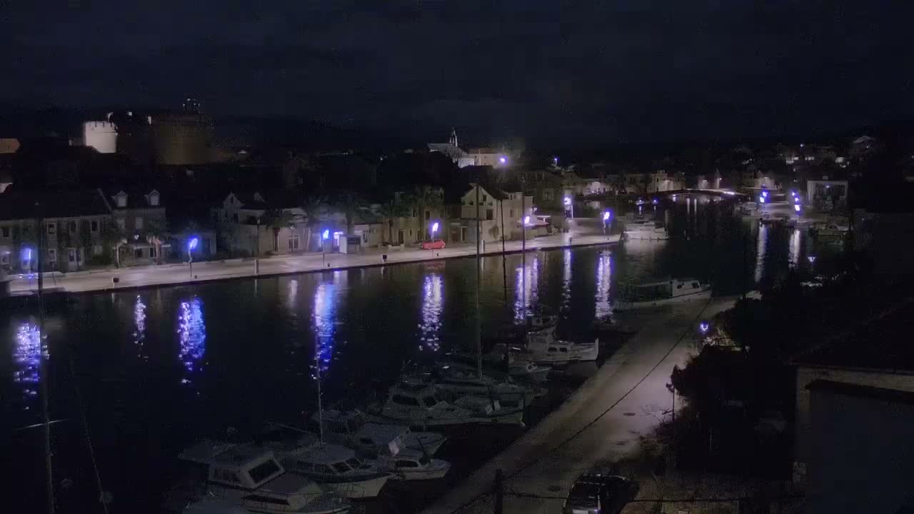 Otok Hvar Island ,Vrboska Village & ACI Port Vrboska Live Cam - Vrboska, Jelsa, Split-Dalmatia, Croatia