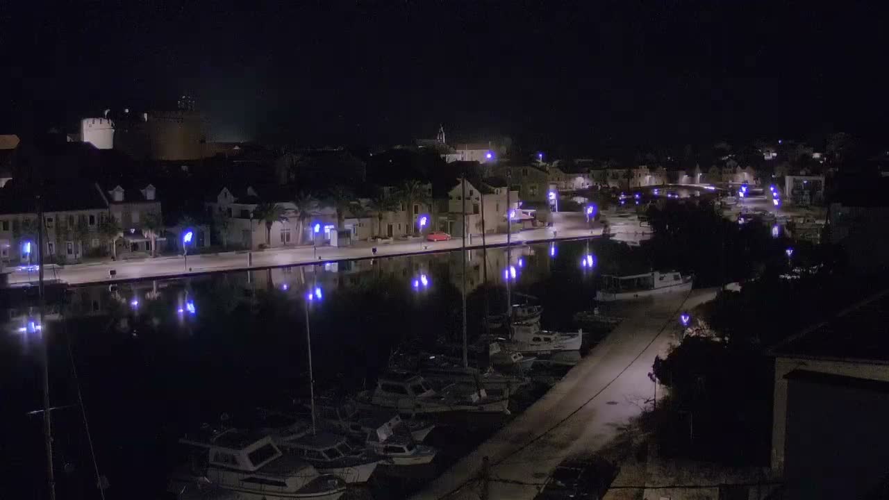 Otok Hvar Island ,Vrboska Village & ACI Port Vrboska Live Cam - Vrboska, Jelsa, Split-Dalmatia, Croatia