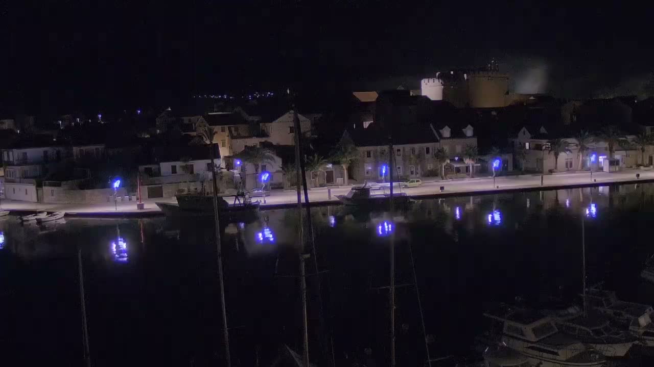 Otok Hvar Island ,Vrboska Village & ACI Port Vrboska Live Cam - Vrboska, Jelsa, Split-Dalmatia, Croatia