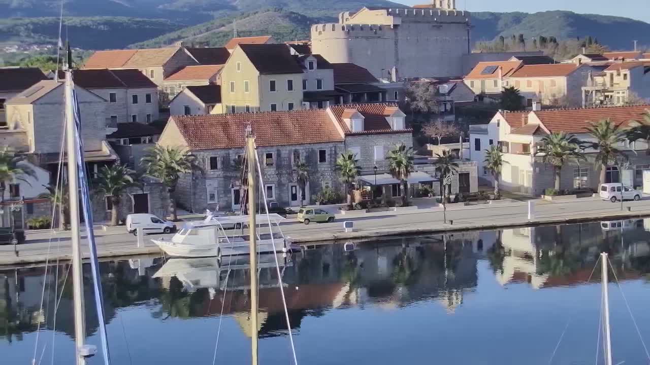 Otok Hvar Island ,Vrboska Village & ACI Port Vrboska Live Cam - Vrboska, Jelsa, Split-Dalmatia, Croatia