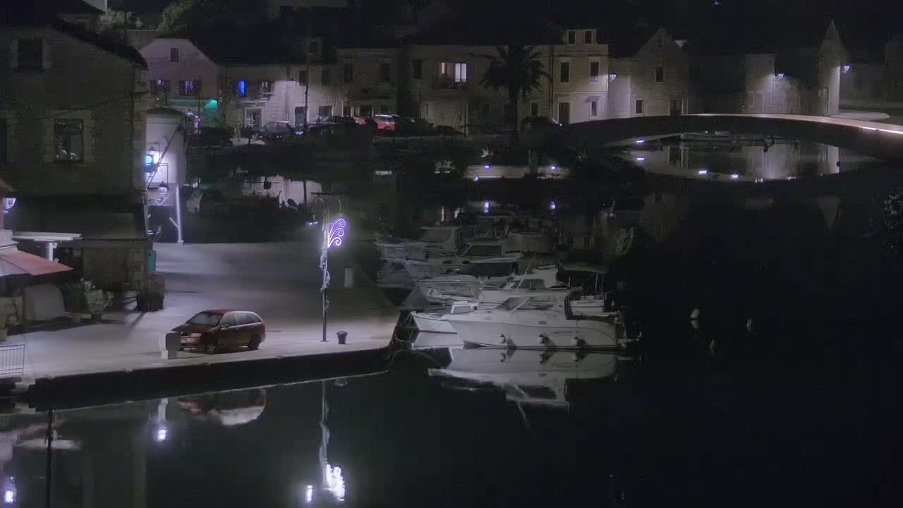 Otok Hvar Island ,Vrboska Village & ACI Port Vrboska Live Cam - Vrboska, Jelsa, Split-Dalmatia, Croatia