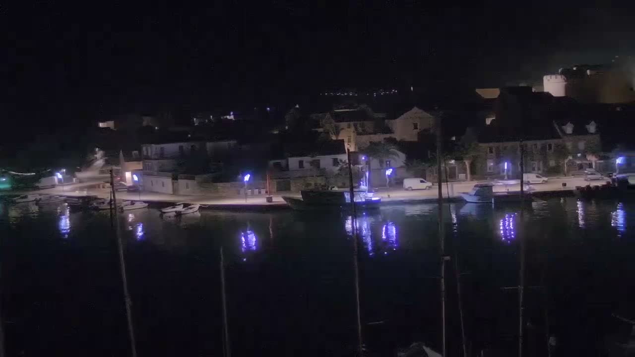 Otok Hvar Island ,Vrboska Village & ACI Port Vrboska Live Cam - Vrboska, Jelsa, Split-Dalmatia, Croatia