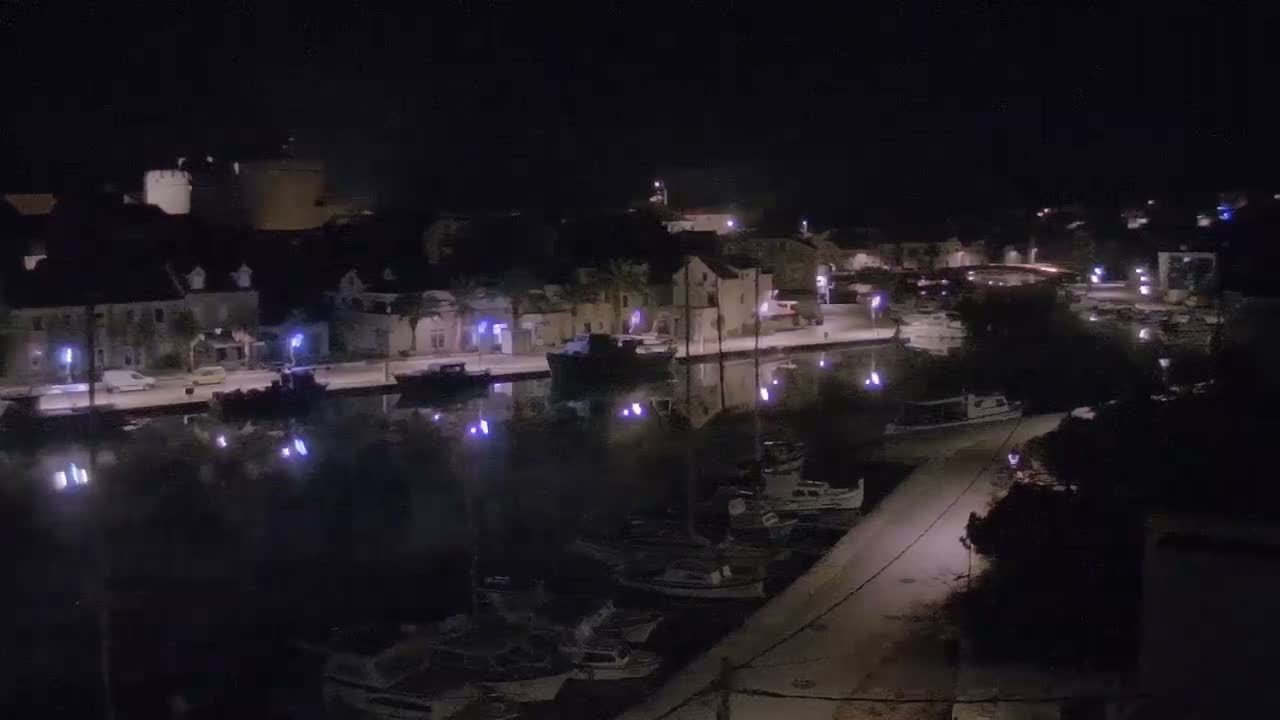 Otok Hvar Island ,Vrboska Village & ACI Port Vrboska Live Cam - Vrboska, Jelsa, Split-Dalmatia, Croatia