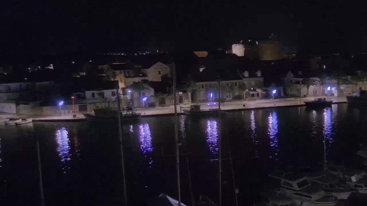 Otok Hvar Island ,Vrboska Village & ACI Port Vrboska Live Cam - Vrboska, Jelsa, Split-Dalmatia, Croatia