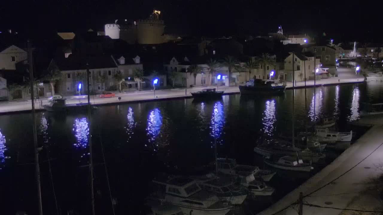 Otok Hvar Island ,Vrboska Village & ACI Port Vrboska Live Cam - Vrboska, Jelsa, Split-Dalmatia, Croatia