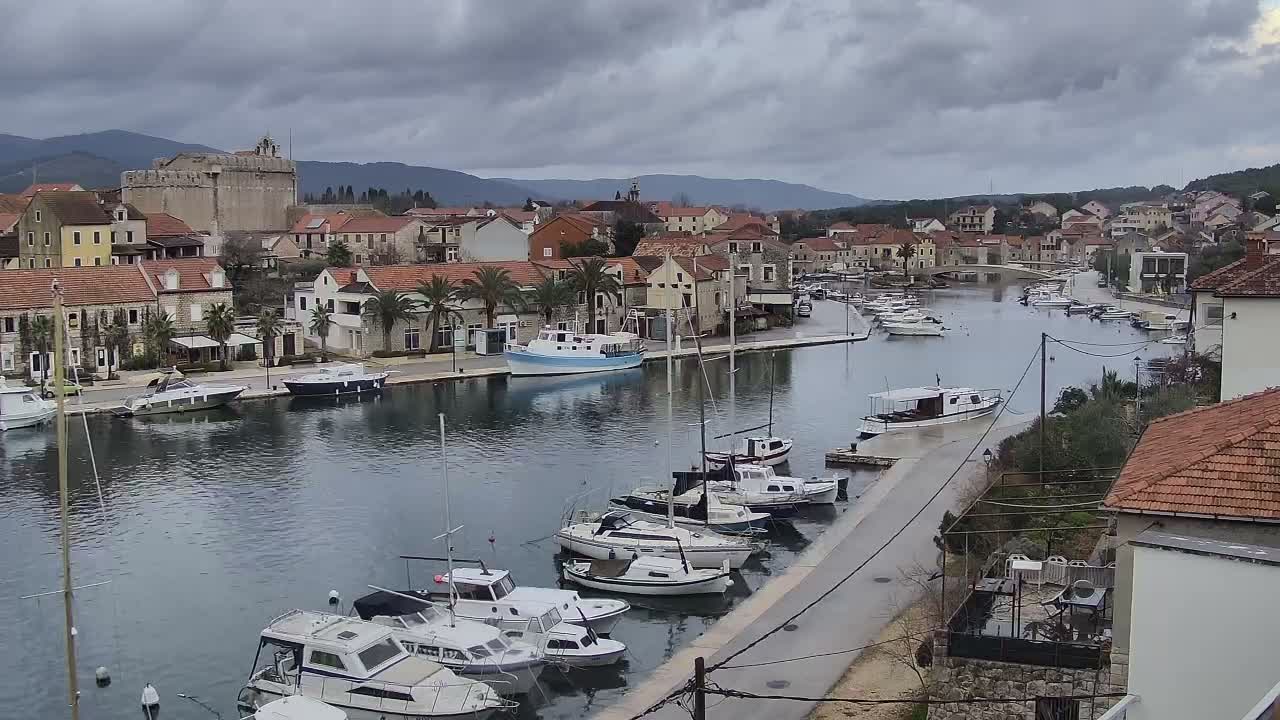 Otok Hvar Island ,Vrboska Village & ACI Port Vrboska Live Cam - Vrboska, Jelsa, Split-Dalmatia, Croatia