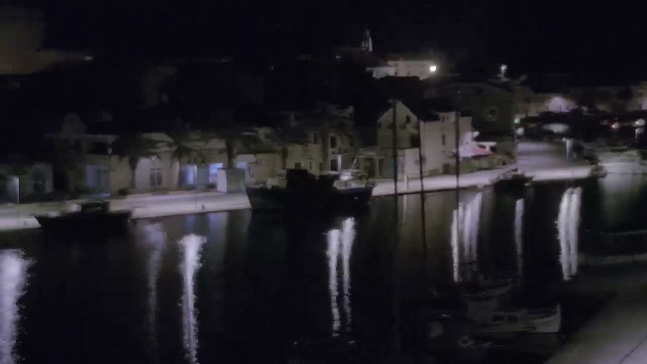 Otok Hvar Island ,Vrboska Village & ACI Port Vrboska Live Cam - Vrboska, Jelsa, Split-Dalmatia, Croatia
