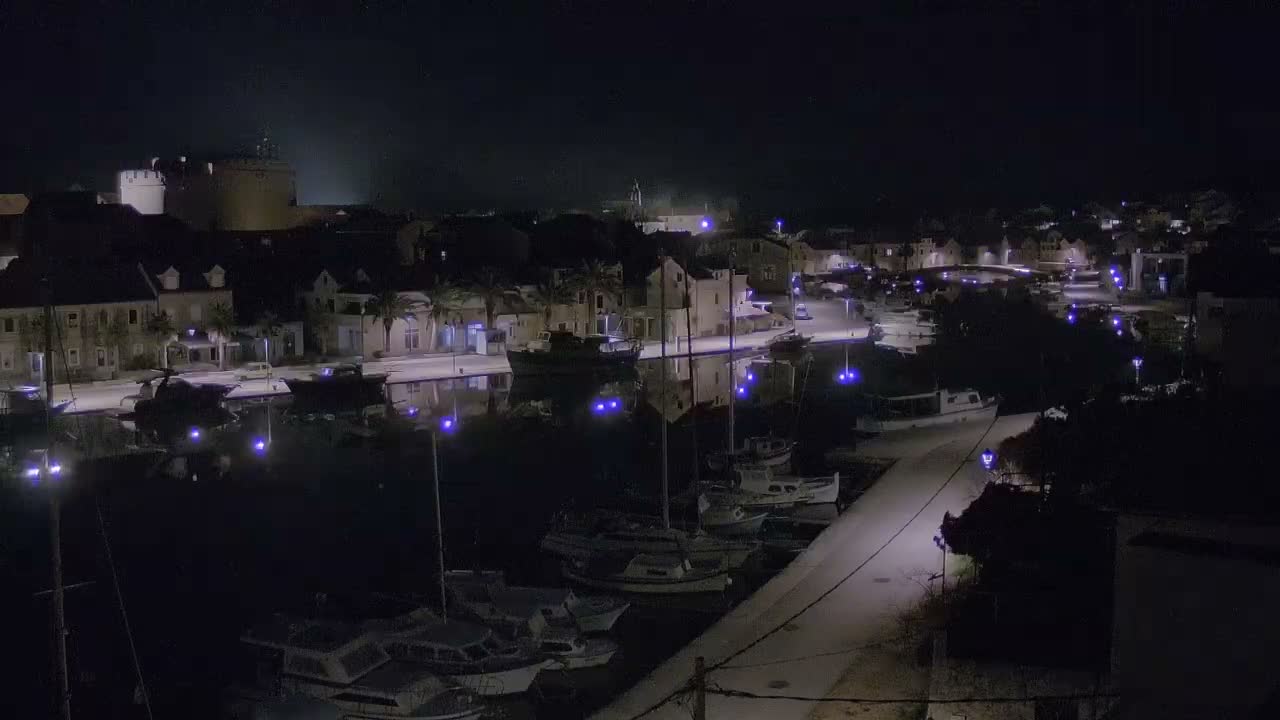 Otok Hvar Island ,Vrboska Village & ACI Port Vrboska Live Cam - Vrboska, Jelsa, Split-Dalmatia, Croatia