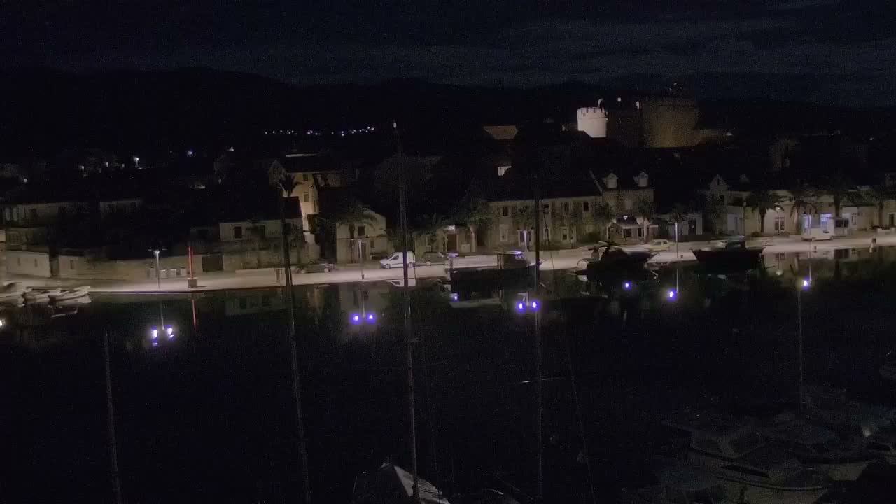 Otok Hvar Island ,Vrboska Village & ACI Port Vrboska Live Cam - Vrboska, Jelsa, Split-Dalmatia, Croatia