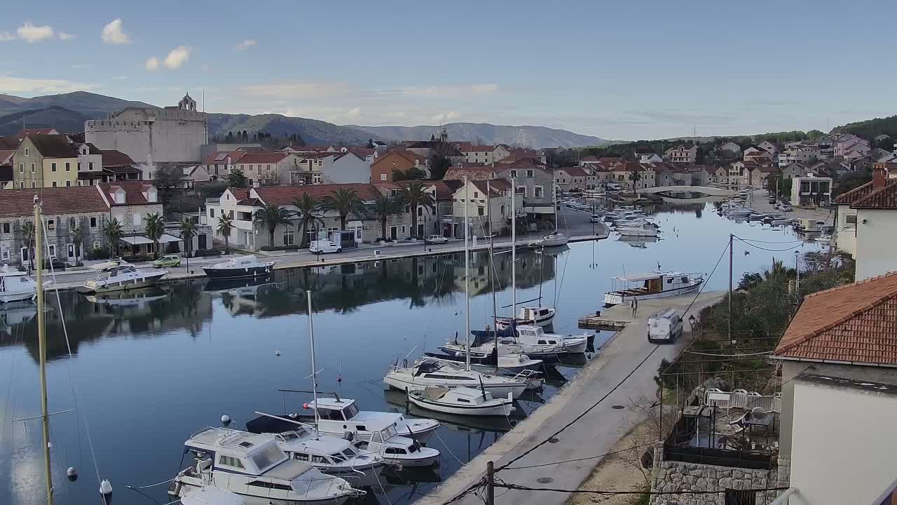 Otok Hvar Island ,Vrboska Village & ACI Port Vrboska Live Cam - Vrboska, Jelsa, Split-Dalmatia, Croatia