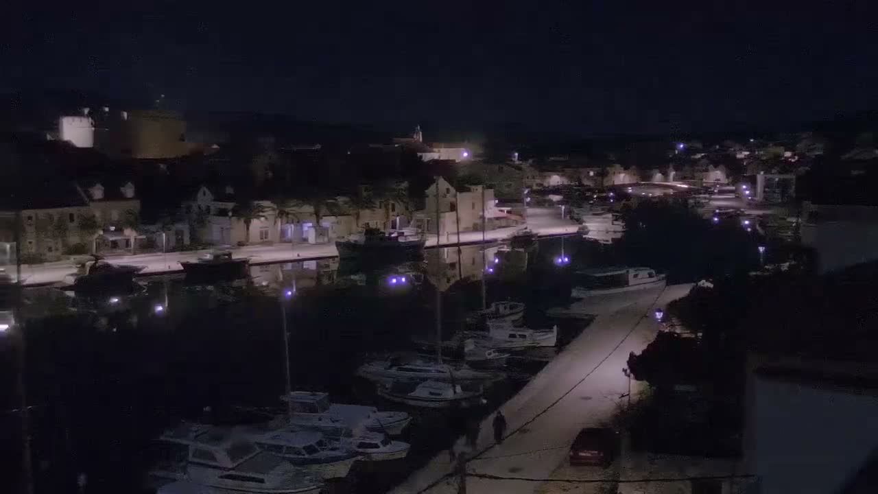 Otok Hvar Island ,Vrboska Village & ACI Port Vrboska Live Cam - Vrboska, Jelsa, Split-Dalmatia, Croatia
