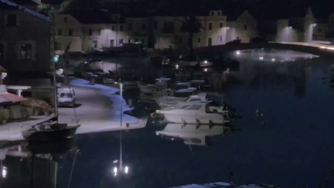 Otok Hvar Island ,Vrboska Village & ACI Port Vrboska Live Cam - Vrboska, Jelsa, Split-Dalmatia, Croatia