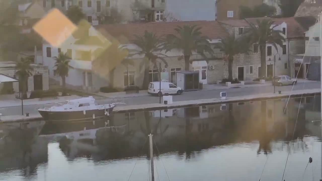 Otok Hvar Island ,Vrboska Village & ACI Port Vrboska Live Cam - Vrboska, Jelsa, Split-Dalmatia, Croatia