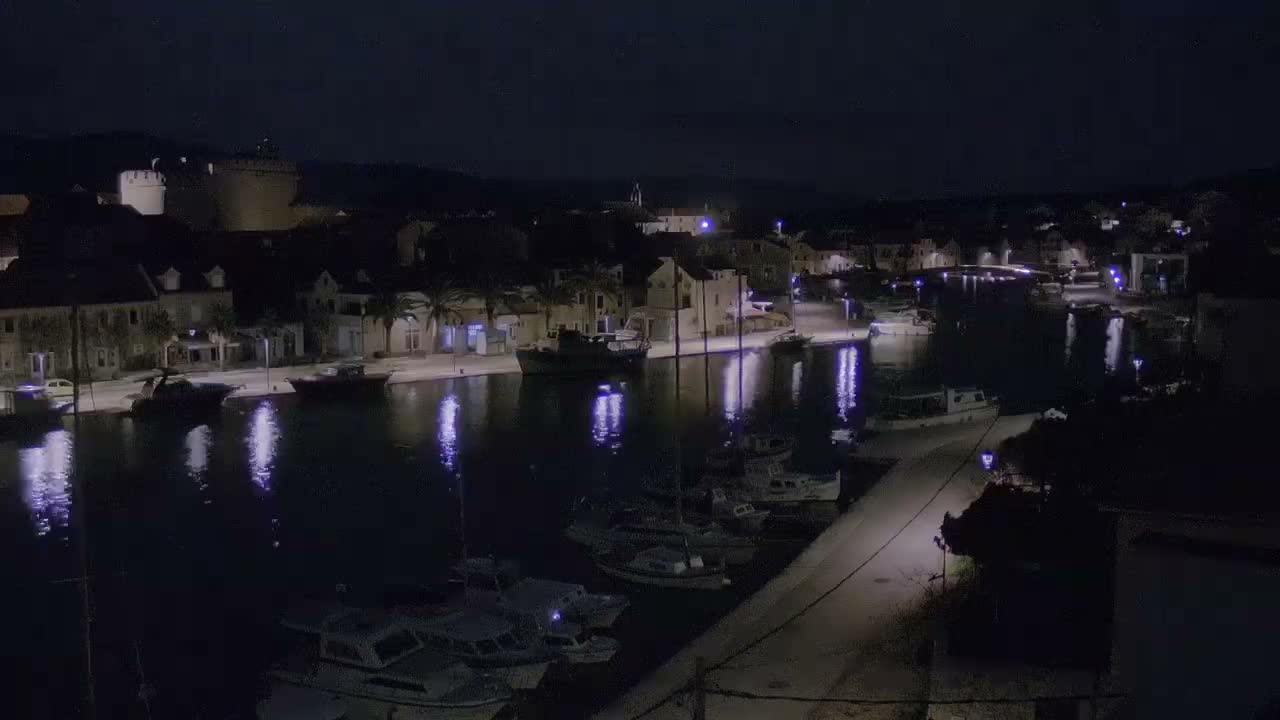 Otok Hvar Island ,Vrboska Village & ACI Port Vrboska Live Cam - Vrboska, Jelsa, Split-Dalmatia, Croatia