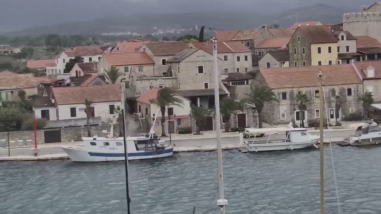 Otok Hvar Island ,Vrboska Village & ACI Port Vrboska Live Cam - Vrboska, Jelsa, Split-Dalmatia, Croatia