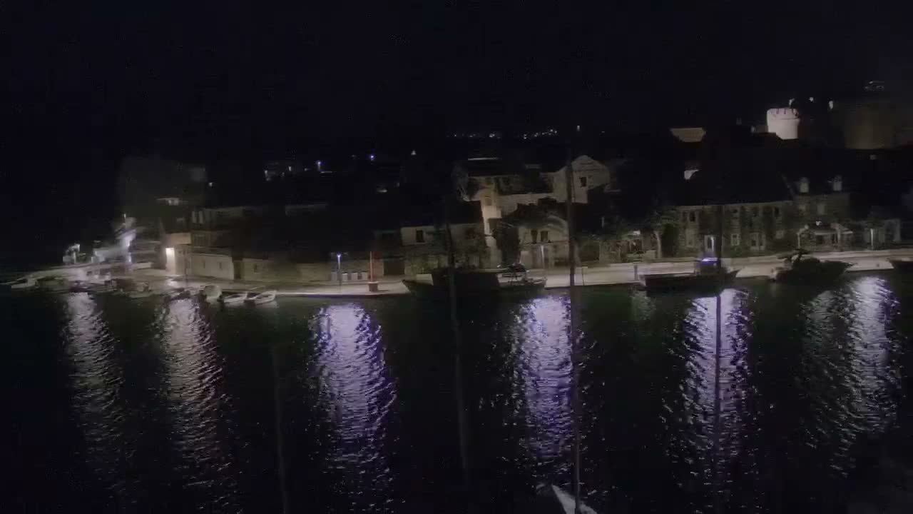 Otok Hvar Island ,Vrboska Village & ACI Port Vrboska Live Cam - Vrboska, Jelsa, Split-Dalmatia, Croatia