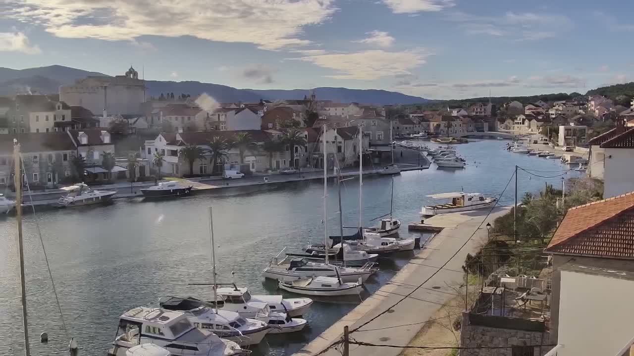 Otok Hvar Island ,Vrboska Village & ACI Port Vrboska Live Cam - Vrboska, Jelsa, Split-Dalmatia, Croatia