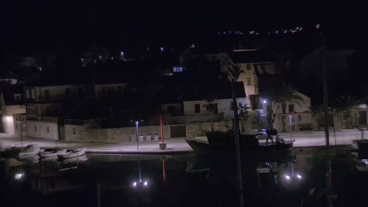 Otok Hvar Island ,Vrboska Village & ACI Port Vrboska Live Cam - Vrboska, Jelsa, Split-Dalmatia, Croatia