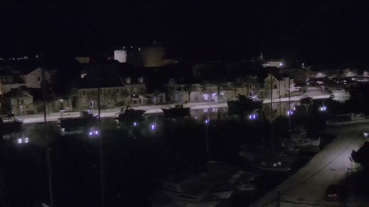 Otok Hvar Island ,Vrboska Village & ACI Port Vrboska Live Cam - Vrboska, Jelsa, Split-Dalmatia, Croatia