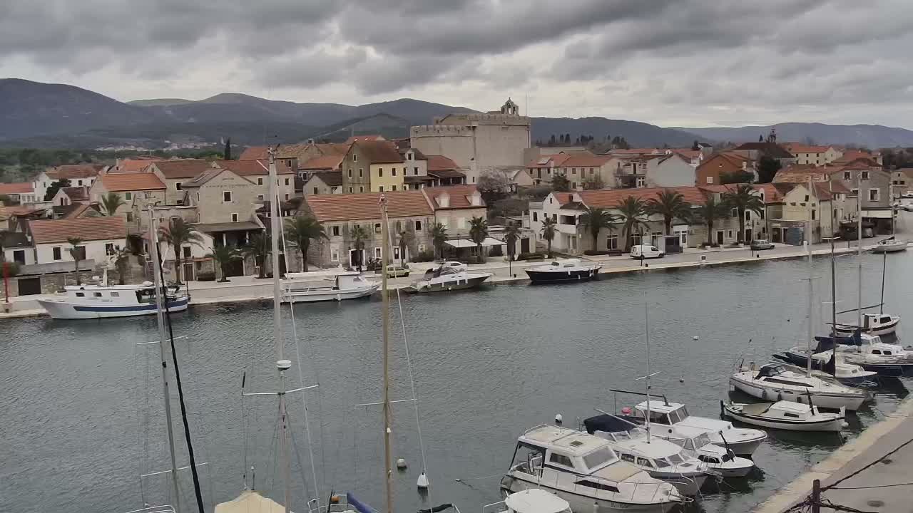 Otok Hvar Island ,Vrboska Village & ACI Port Vrboska Live Cam - Vrboska, Jelsa, Split-Dalmatia, Croatia