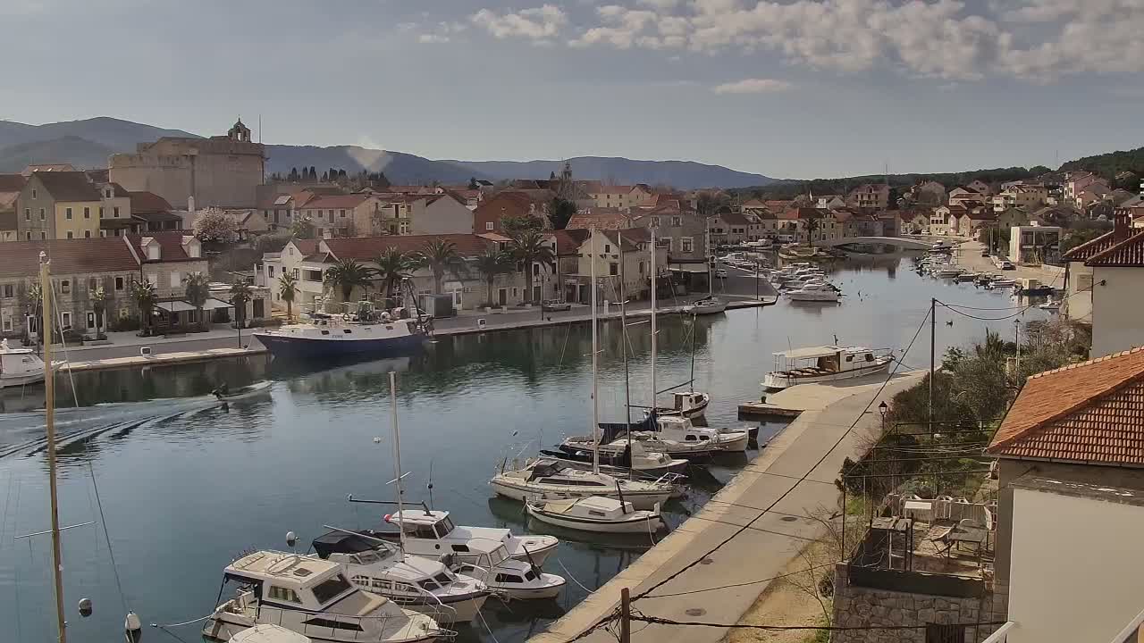 Otok Hvar Island ,Vrboska Village & ACI Port Vrboska Live Cam - Vrboska, Jelsa, Split-Dalmatia, Croatia