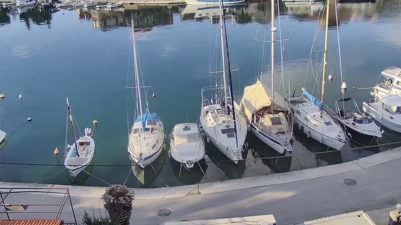 Otok Hvar Island ,Vrboska Village & ACI Port Vrboska Live Cam - Vrboska, Jelsa, Split-Dalmatia, Croatia
