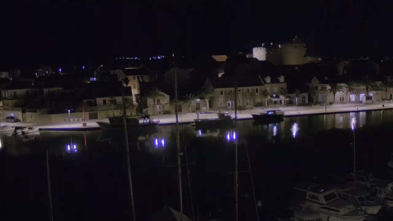 Otok Hvar Island ,Vrboska Village & ACI Port Vrboska Live Cam - Vrboska, Jelsa, Split-Dalmatia, Croatia