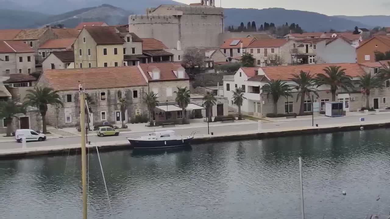 Otok Hvar Island ,Vrboska Village & ACI Port Vrboska Live Cam - Vrboska, Jelsa, Split-Dalmatia, Croatia