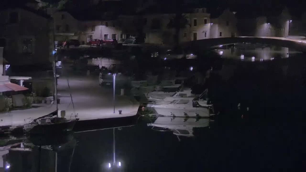 Otok Hvar Island ,Vrboska Village & ACI Port Vrboska Live Cam - Vrboska, Jelsa, Split-Dalmatia, Croatia