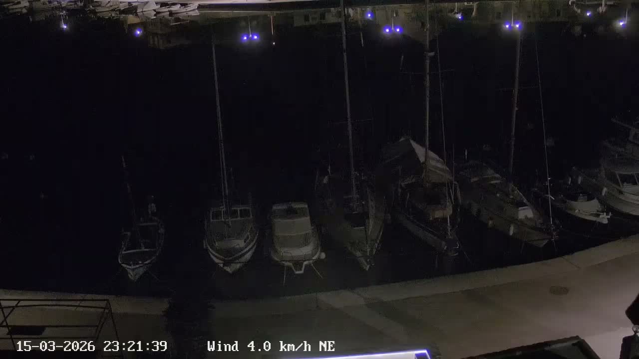 Otok Hvar Island ,Vrboska Village & ACI Port Vrboska Live Cam - Vrboska, Jelsa, Split-Dalmatia, Croatia