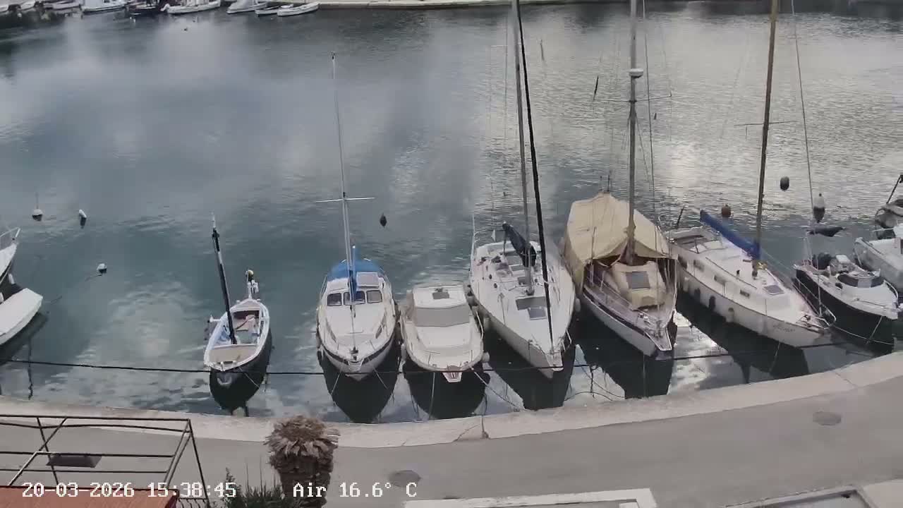 Otok Hvar Island ,Vrboska Village & ACI Port Vrboska Live Cam - Vrboska, Jelsa, Split-Dalmatia, Croatia