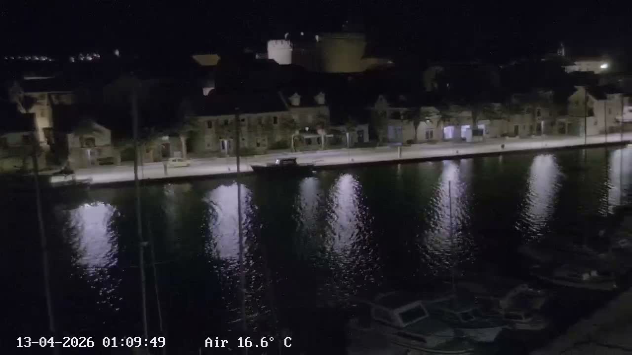 Otok Hvar Island ,Vrboska Village & ACI Port Vrboska Live Cam - Vrboska, Jelsa, Split-Dalmatia, Croatia