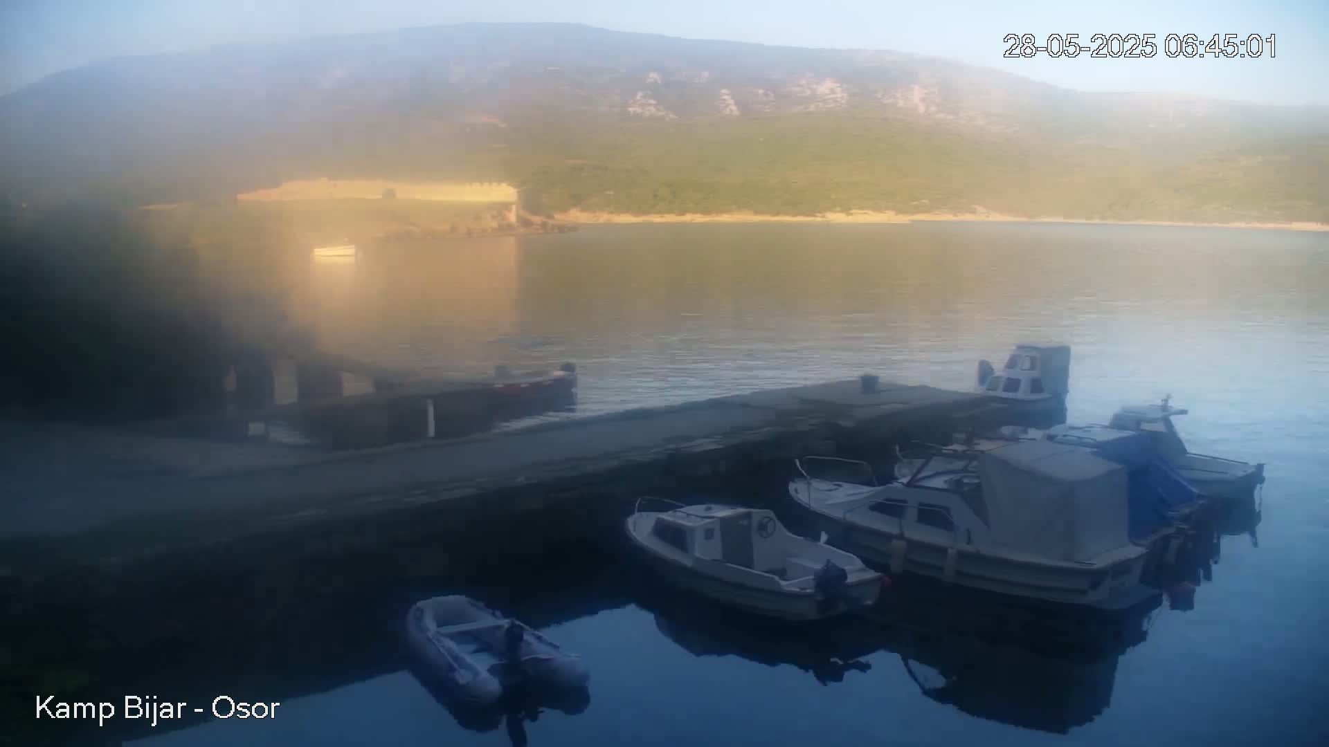 Otok Cres Island, Camp Bijar Camping Live Cam - Osor,  Mali Lošinj,  Primorje-Gorski Kotar, Croatia