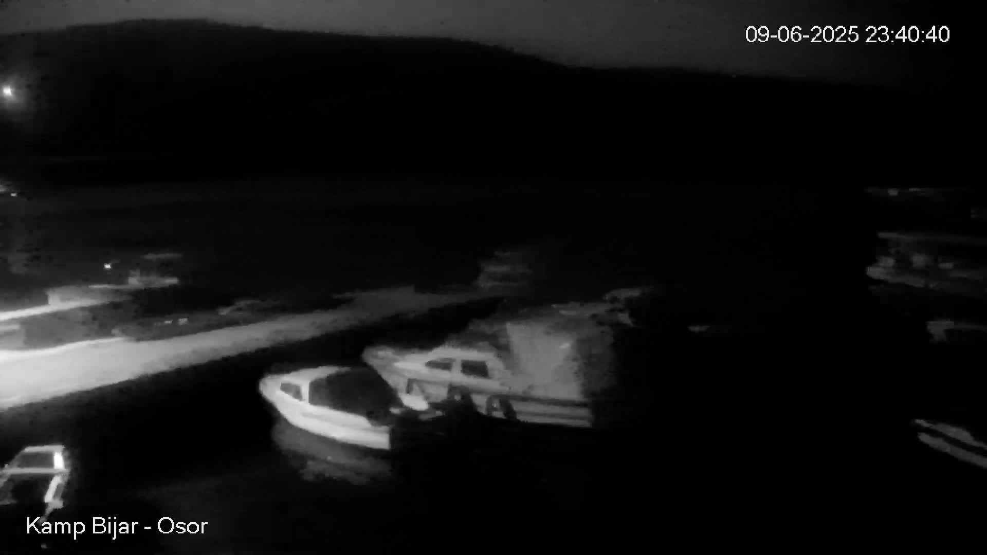 Otok Cres Island, Camp Bijar Camping Live Cam - Osor,  Mali Lošinj,  Primorje-Gorski Kotar, Croatia