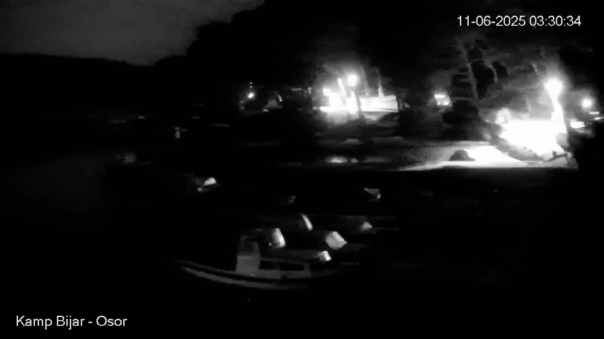 Otok Cres Island, Camp Bijar Camping Live Cam - Osor,  Mali Lošinj,  Primorje-Gorski Kotar, Croatia