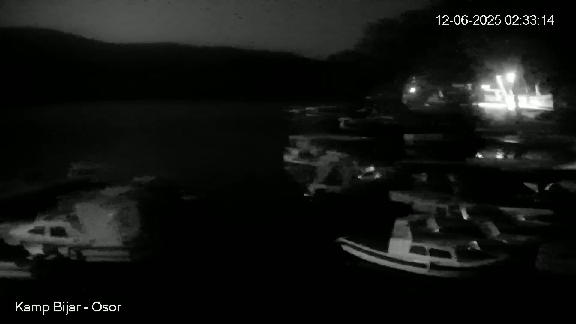 Otok Cres Island, Camp Bijar Camping Live Cam - Osor,  Mali Lošinj,  Primorje-Gorski Kotar, Croatia