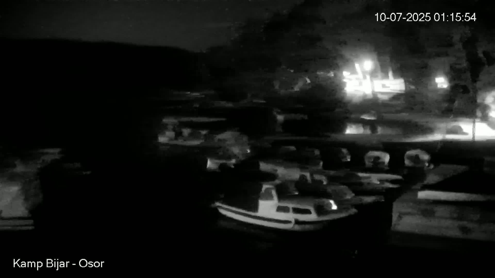 Otok Cres Island, Camp Bijar Camping Live Cam - Osor,  Mali Lošinj,  Primorje-Gorski Kotar, Croatia