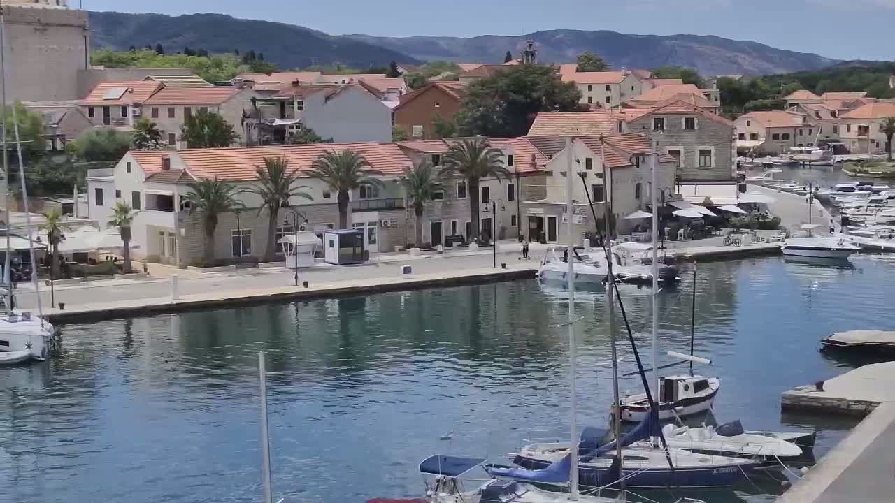 Otok Cres Island, Camp Bijar Camping Live Cam - Osor,  Mali Lošinj,  Primorje-Gorski Kotar, Croatia