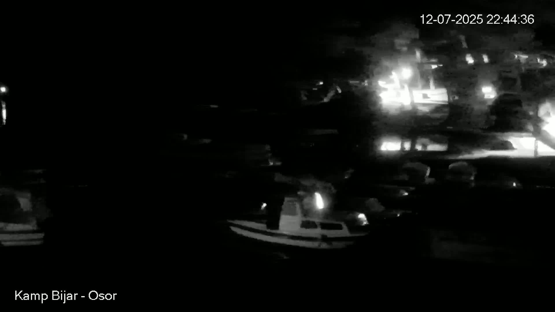 Otok Cres Island, Camp Bijar Camping Live Cam - Osor,  Mali Lošinj,  Primorje-Gorski Kotar, Croatia