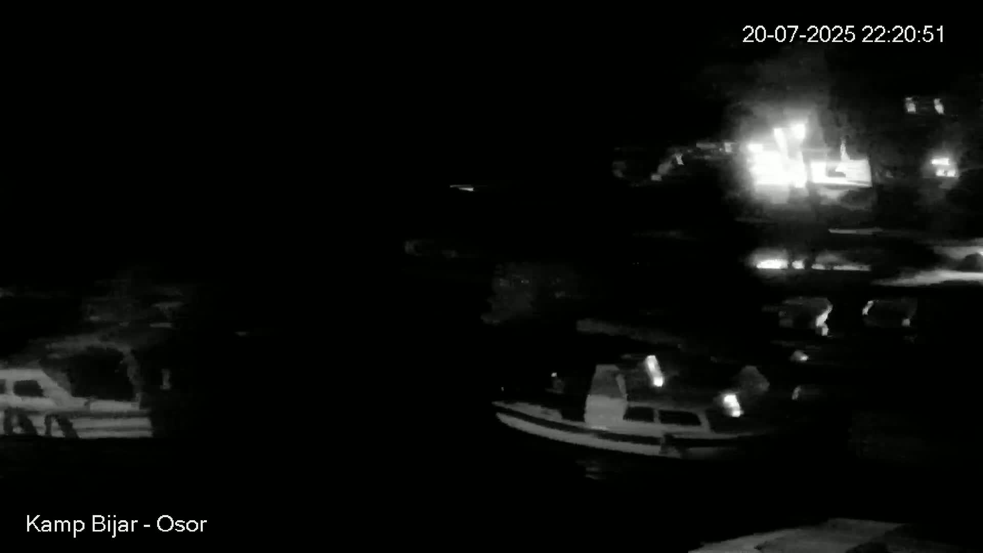 Otok Cres Island, Camp Bijar Camping Live Cam - Osor,  Mali Lošinj,  Primorje-Gorski Kotar, Croatia